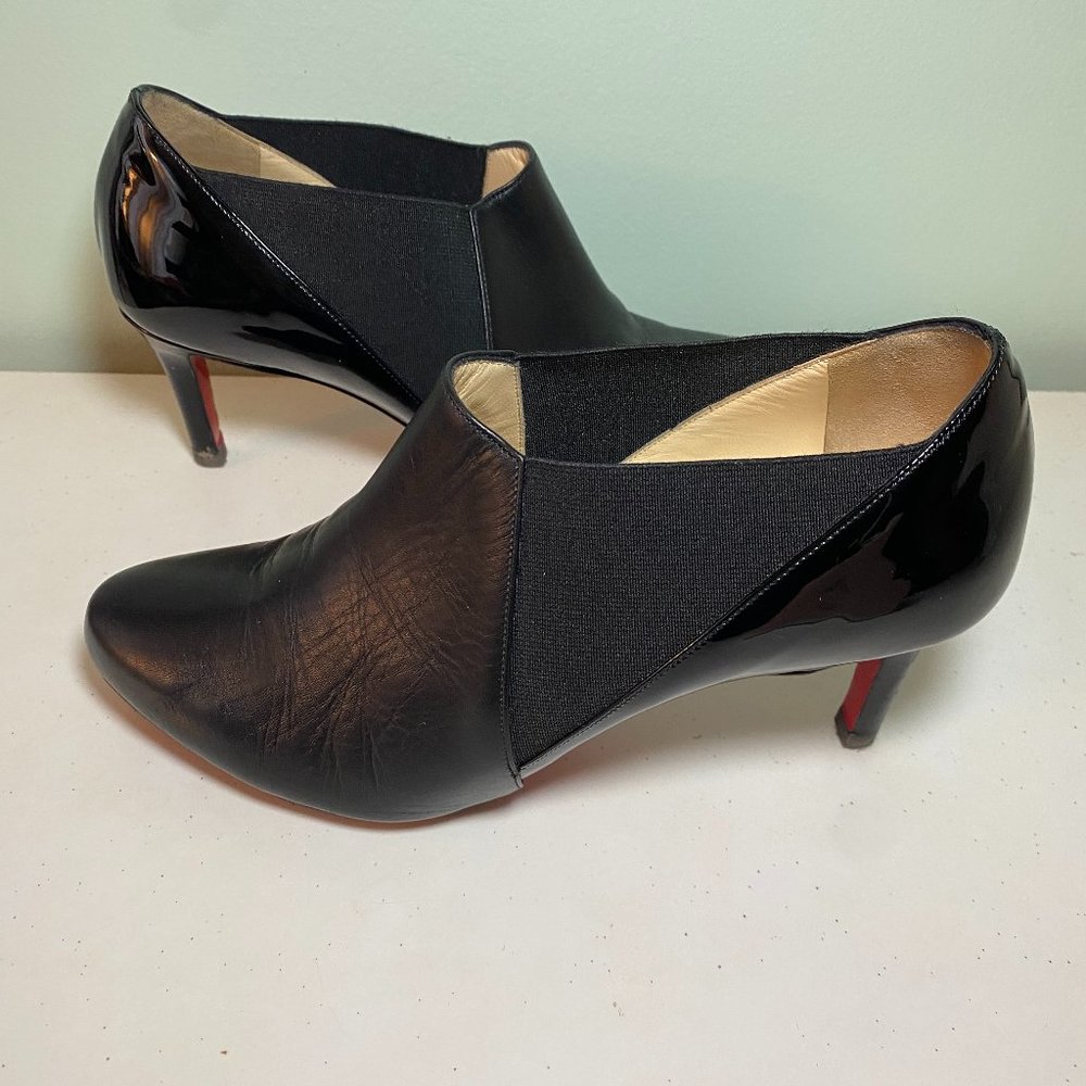 Christian Louboutin Black La Cicogna Boots/Booties Regular